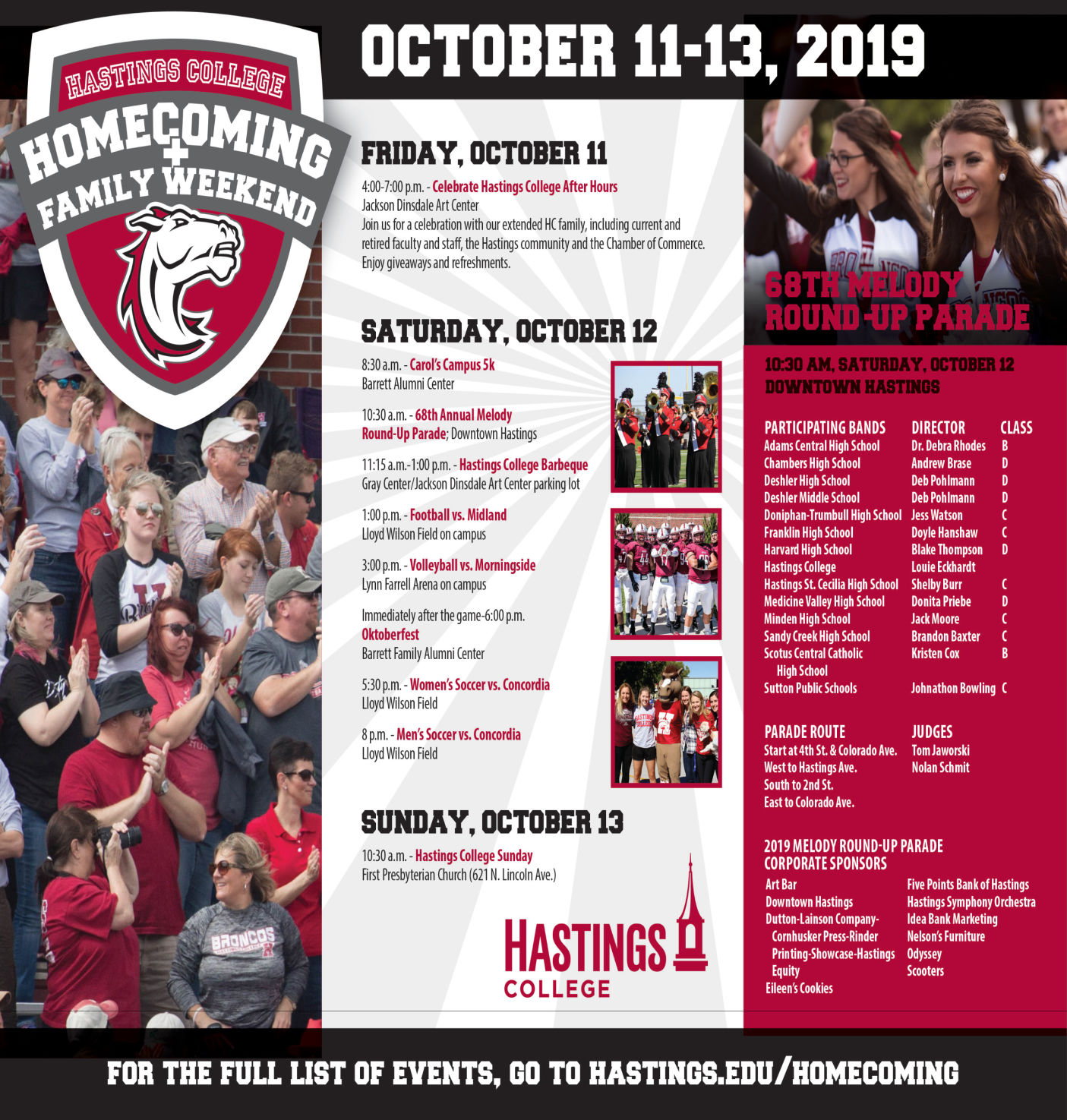 Hastings College homecoming